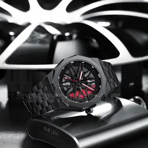 Poedagar Spinning Chain Watch - Brand New