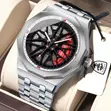 Poedagar Spinning Chain Watch - Brand New - 4