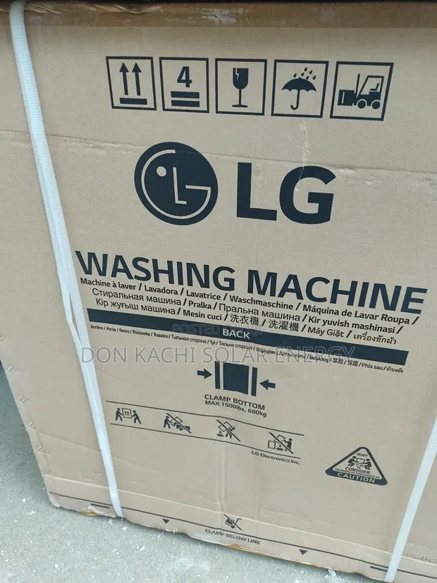 Brand New LG Washing Machine 10kg Gray - 1