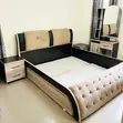 6x6ft Bedset with Dressing Mirror & 2 Bedside Drawers - 3