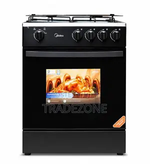 Midea 60x60cm 4-Tashar Gas Mai Girki (Baki)