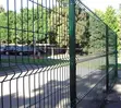 Finger Panel Mesh Fence tare da Pole - 2