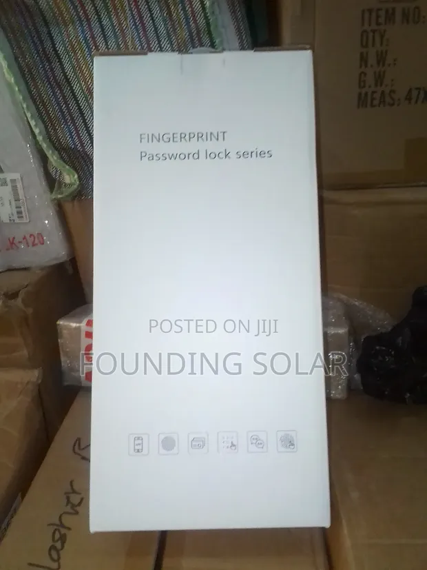 Tuya Fingerprint Door Lock with Code & Card Access - 1