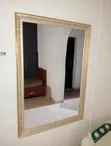 House Clearance: Gold & Black Full Length Mirror + Shoe Rack, Ikeja - 1