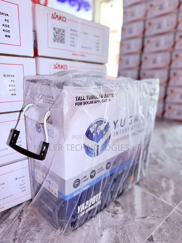 Original Yugatu Tubular Battery - Home Backup Power - 1