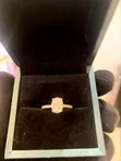 3ct Oval Cut VVS Moissanite Engagement Ring - 3