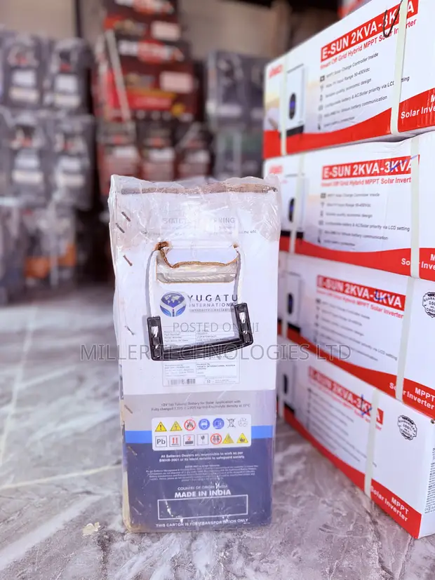 Yugatu Babban Battery Mai Ƙarfin Tubular Inverter 220Ah - 1