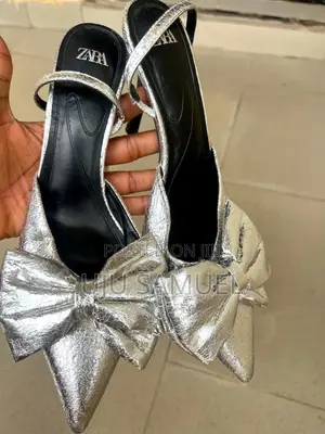 Brand New Silver Women's Shoe - Size 40