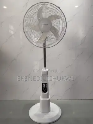 EGS Solar Rechargeable Fan with Lithium Batteries