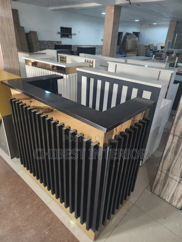 Brand New Receptionist Desk - Multiple Colours - 1