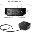 HP USB-C Docking Station G5 (N59407-001) - 1