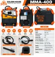 Golden House MMA-400 Welding Machine (Stick/TIG) - 3