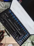 24 Guda 1/2-Inch Drive Metric Socket Wrench Set - 1