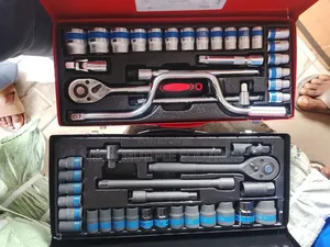 24 Guda 1/2-Inch Drive Metric Socket Wrench Set