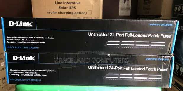 D-Link Patch Panel 24 Port Cat 6 - 1