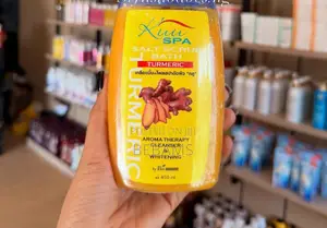 Kuu Turmeric Salt Scrub - Aromatic Whitening Cleanser