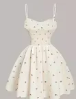 Vale Fashion World White Cotton Sundress - 2