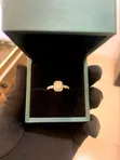 VVS Emerald Cut Moissanite Engagement Ring - 3