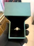 VVS Emerald Cut Moissanite Engagement Ring - 4