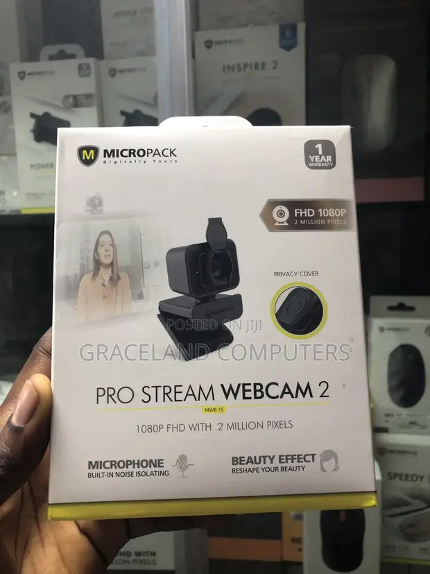 Micropack Pro Stream Webcam 2 (MWB-15) Full HD 1080p - 1