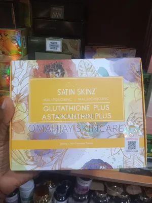 Satin Skinz Glutathione Plus Astaxanthin Tablets