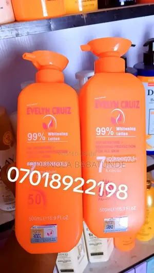 Evelyn Cruiz Whitening Lotion SPF 50