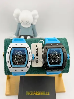 Transparent Richard Mille Rubber Wristwatch
