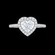 Love Cut VVS Moissanite Zoben Aure - 1