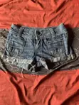 Thrifted Jeans Bumshorts - Women's - 2