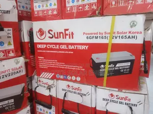 165A Sunfit Solar Battery - Brand New