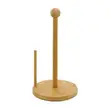 Bamboo Tissue Paper Towel Holder with Base - 1