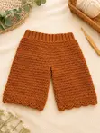 Gajeren Wandon Biker na Crochet Mai Gyaran Gashin Gashi - 1