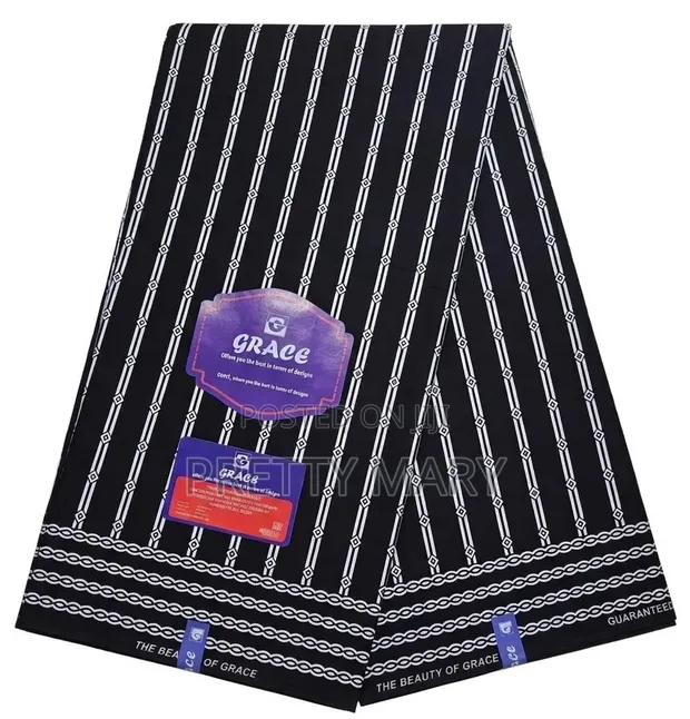 Grace Ankara Fabrics - 100% Cotton - 1