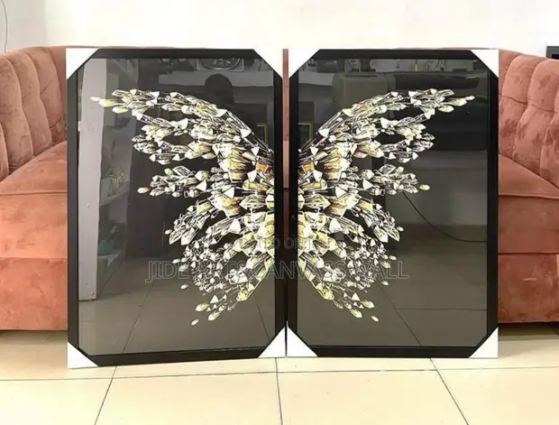 Acrylic Perspex Picture Frame with Vintage Style - 1