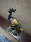 Peacock Figurine Statue - 30cm Height - 1