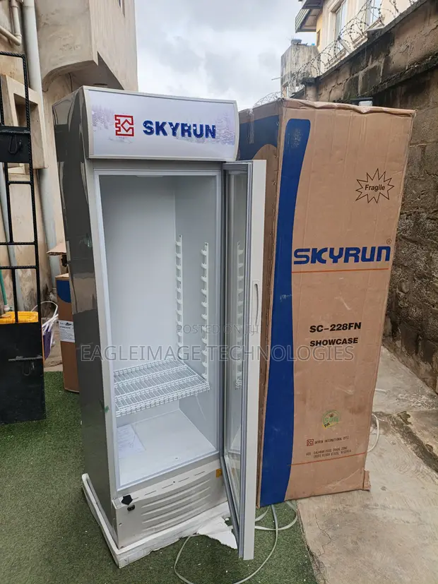 Brand New Skyrun SC-228FN Glass Door Showcase Fridge - 1
