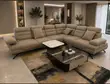Luxury Contemporary L-Shaped Sofa - 1