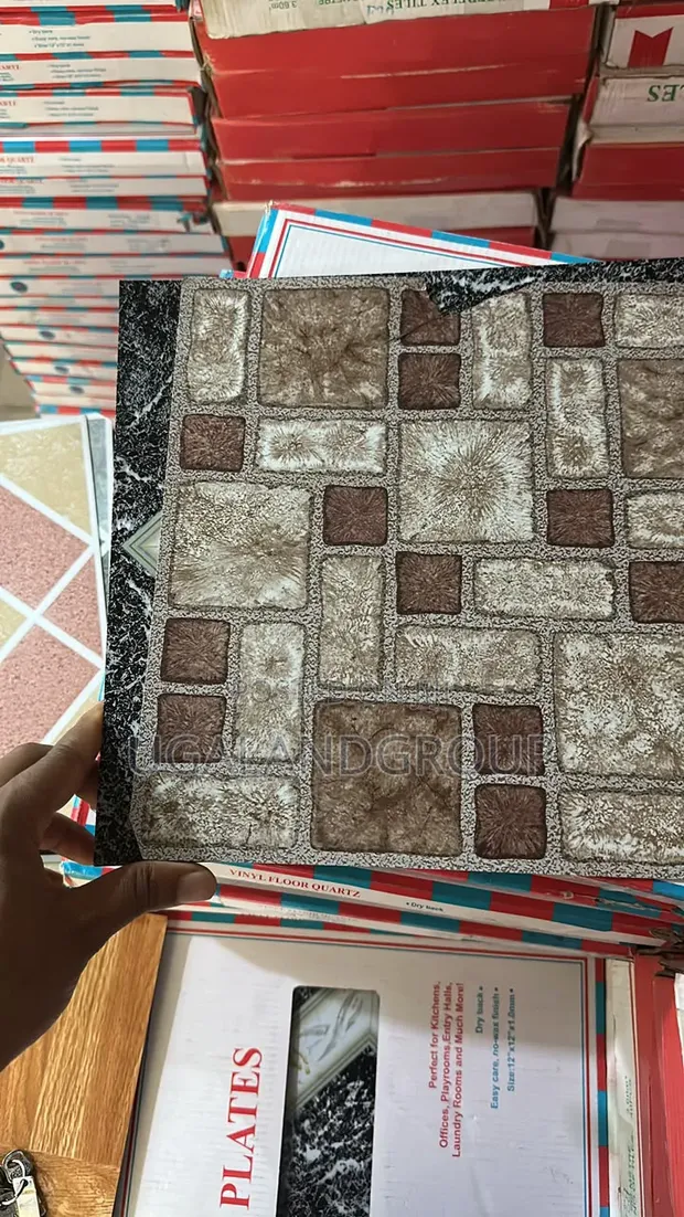 Dry Back Vinyl Flooring Tiles - 1