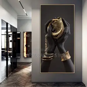 Custom Canvas Art with Gutter Frame