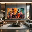 Custom Canvas Art with Gutter Frame - 5