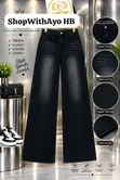 Ready To Wear Baggy Jeans - Black - 2