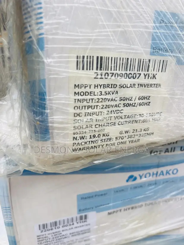 Yohako 3.5kva 24v Hybrid Power Inverter - 1