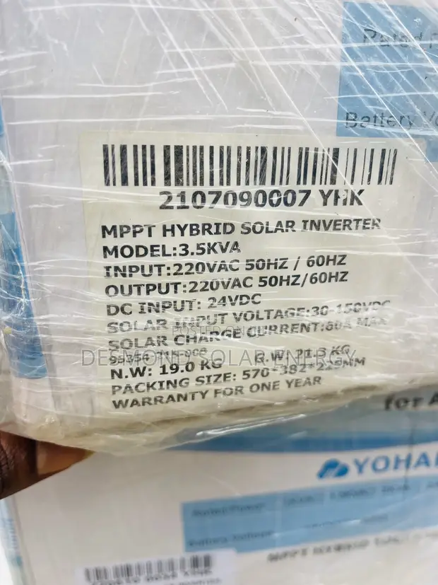 3.5kVA 24V Yohako Solar Hybrid Inverter - 1