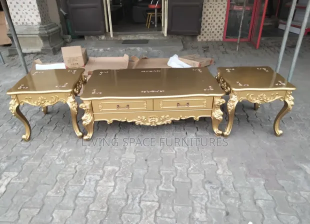 Classic Royal Center Table 1+2 Set - 1