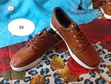 Nautica Brown Buckle Sneakers - Boys Size 34 - 2