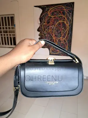 Mini Handbag, Black, Used