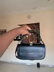 Mini Handbag, Black, Used - 3