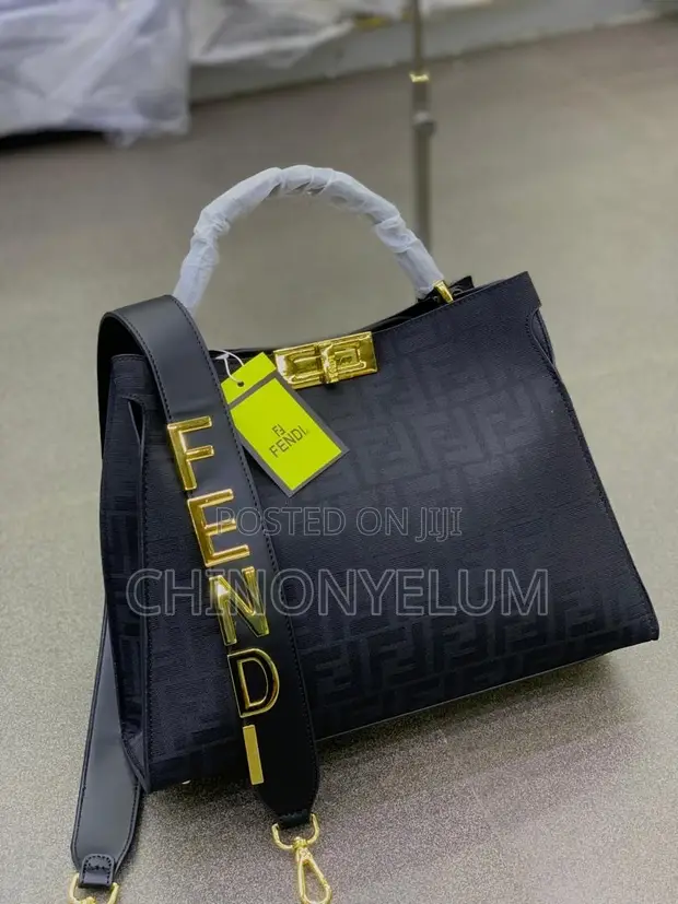 Fendi Multicolor Genuine Leather Handbag - 1