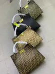 Fendi Multicolor Genuine Leather Handbag - 3