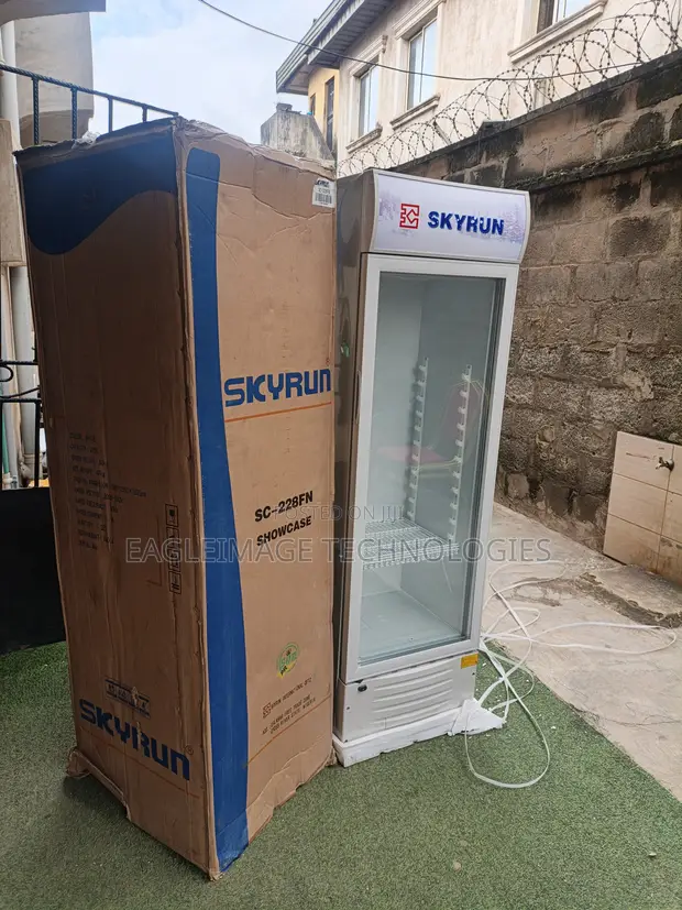 Brand New Skyrun SC-228FN Glass Door Showcase Fridge - 1